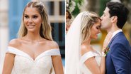 Bárbara Evans exibe detalhes do casamento com Gustavo Theodoro e dá close no vestido - Reprodução/Instagram