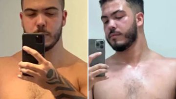 Ronald Nazário, filho de Ronaldo Fenômeno, mostra antes e depois de emagrecimento: "Ano de mudanças" - Reprodução/Instagram