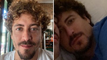 O ator Jesuíta Barbosa surge agarradinho do namorado, Cícero Ibeiro, na cama; confira o clique - Reprodução/Instagram