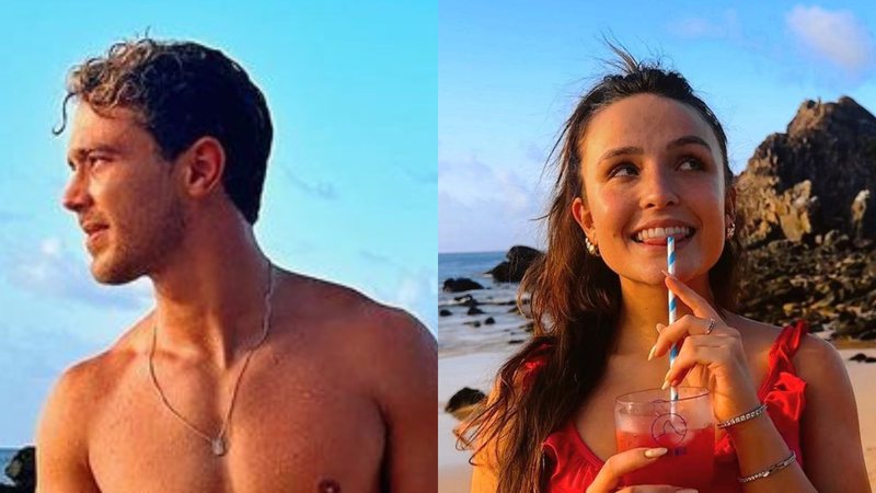 Namorado de Larissa Manoela ostenta tanquinho impressionante e atriz baba: "Eita" - Reprodução/Instagram