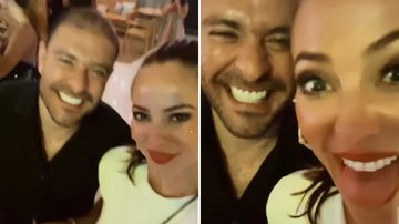 A atriz Paolla Oliveira e o cantor Diogo Nogueira curtiram a festa de encerramento de ‘Cara e Coragem’: "Pura alegria" - Reprodução/Instagram