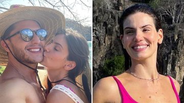 A atriz Camila Queiroz curte viagem romântica com marido, Klebber Toledo, em Fernando de Noronha: "Que lugar" - Reprodução/Instagram