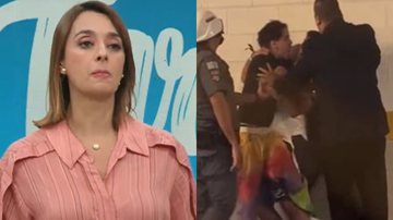 Catia Fonseca criticou a atitude de Biel em um barraco que se envolveu no último final de semana - Reprodução/Band