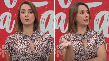 Catia Fonseca perde a paciência com bagunça no 'Melhor da Tarde' e dá sermão: "Eu quero ver" - Reprodução/Band