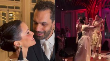 A atriz Débora Falabella mostra detalhes de casamento com Fernando Fraiha: "Cerimônia maluca" - Reprodução/Instagram