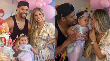 Hulk Paraíba e esposa fazem festão de 7 meses para a filha: "Cada dia mais linda" - Reprodução/Instagram