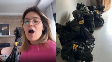 Secretária de Viih Tube joga convite de ‘Farofa da GKay’ no lixo: “Coisa estranha” - Instagram