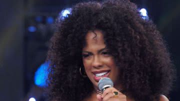 A cantora Marvvila rebate críticas e justifica comportamento no BBB23 no 'Domingão': "Pressão absurda" - Reprodução/Globo