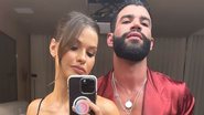 Gusttavo Lima vai sem camisa à casamento ao lado da esposa - Reprodução/ Instagram