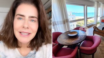 Maitê Proença inova e coloca apartamento à venda nas redes sociais: "É maravilhoso" - Reprodução/ Instagram