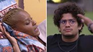 A cantora Aline desconfia de Gabriel e detona atitude no Big Brother Brasil 23: "Bicho medroso" - Reprodução/Globo