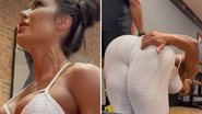 Gracyanne Barbosa treina sem calcinha e marca a intimidade: "Na nuca" - Reprodução/ Instagram