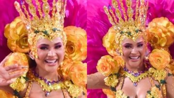 De fio-dental, Mileide Mihaile impressiona ao exibir resultado da lipo em desfile da Grande Rio: "Espetáculo" - Reprodução/ Instagram
