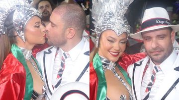 Com fantasia ousadíssima, Paolla Oliveira beija Diogo Nogueira na Sapucaí - AgNews