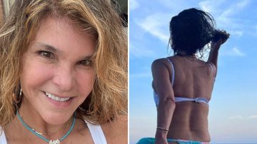 Cristiana Oliveira posa de biquíni e exibe corpo real aos 59 anos: "De encher os olhos" - Reprodução/ Instagram