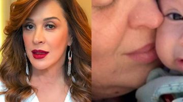Claudia Raia exibe rosto sem maquiagem em clique inédito com o caçula: "Dengo" - Reprodução/ Instagram