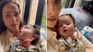 Letícia Cazarré entrega medo da saúde da filha: "Não se sabe o amanhã" - Reprodução/Instagram