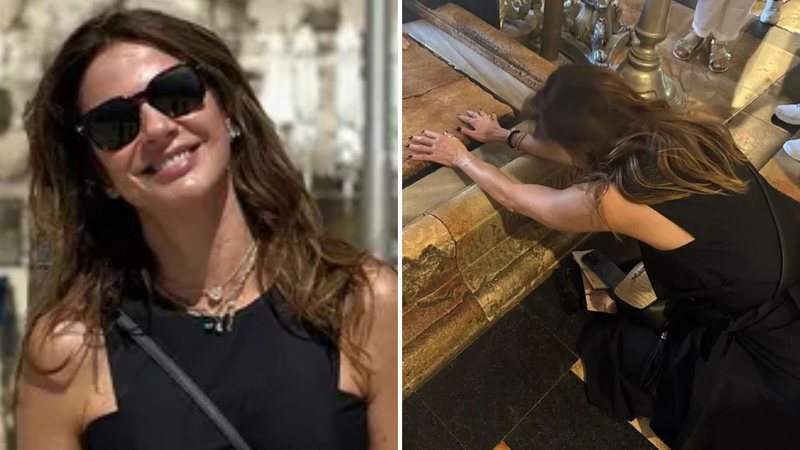 Luciana Gimenez é detonada por usar roupa sensual no Muro das Lamentações: "Inadequada" - Reprodução/Instagram