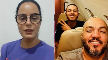 Rivais, Luciele Di Camargo cutuca Belo pela prisão do filho: "Se eu comento..." - Reprodução/Instagram