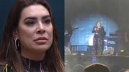 Tá errada? Ex-BBB Naiara Azevedo interrompe show para brigar com fãs: "Irresponsabilidade" - Reprodução/Globo e Reprodução/Instagram