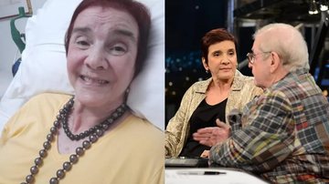 Quem foi a Lucia Hippolito - Reprodução/ Instagram e TV Globo