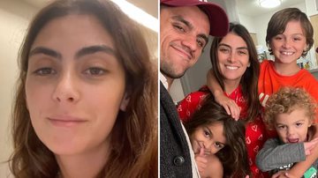 Esposa de Felipe Simas desabafa após família voltar ao Brasil: "Não era o que queria" - Reprodução/ Instagram