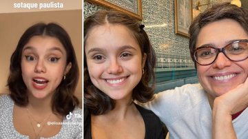 A jovem Elisa Annenberg Paglia, filha de Sandra Annenberg, exclui vídeo após ataques nas redes sociais: "São palavras" - Reprodução/Instagram