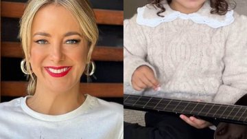 Prodígio! Aos 3 anos, filha de Ticiane Pinheiro toca música em inglês: "Linda" - Reprodução/ Instagram