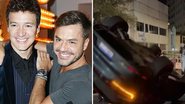 O jornalista e empresário Danilo Faro, irmão de Rodrigo Faro, sofre acidente e capota carro em São Paulo: "Na hora" - Reprodução/Instagram/RedeTV