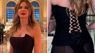 Exagerou? Luciana Gimenez deixa calcinha aparecer ao ir a casamento com saia transparente - Reprodução/Instagram