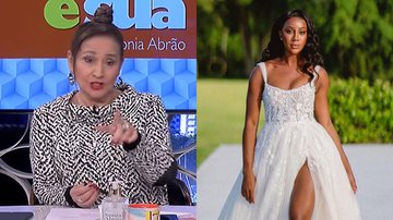 Sonia Abrão criticou o vestido de casamento de Camilla de Lucas - Reprodução/RedeTV!/Instagram