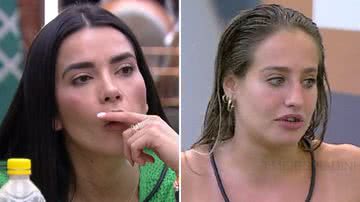 BBB23: Dania leva bronca 'perfumada' da produção e Bruna não gosta: "É punição" - Reprodução/TV Globo