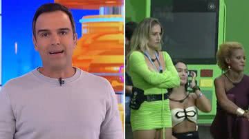 BBB23: Tadeu dá punição grave a todos os brothers ao vivo: "Não pode" - Reprodução/TV Globo