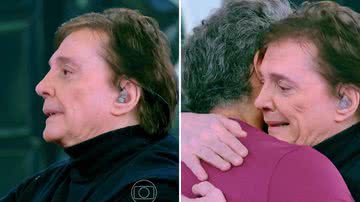 Fábio Jr. cai no choro ao ser homenageado no 'Caldeirã': "Eu não estaria aqui" - Reprodução/TV Globo