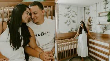 O cantor João Gomes e a noiva, Ary Mirelle, apresentam decoração do quarto do filho, Jorge; confira as imagens - Reprodução/Instagram