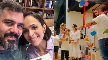 Menino ou menina? Juliano Cazarré e esposa anunciam sexo do sexto filho - Reprodução/Instagram