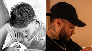 Neymar mostra Davi Lucca conhecendo Mavie e se derrete pelos filhos - Reprodução/Instagram