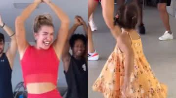 Filha de Lore Improta e Léo Santana encanta a internet com dança - Reprodução/Instagram