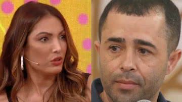 Patrícia Poeta e Diones Coelho no 'Encontro' - Reprodução/TV Globo