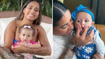 A cantora MC Loma celebra um ano da filha, Melanie, com declaração emocionante nas redes sociais: "Me tirou da escuridão" - Reprodução/Instagram