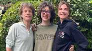 Luciana Gimenez, Mick Jagger e o filho - Reprodução/ Instagram