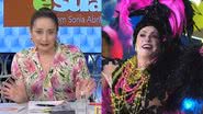 Sonia Abrão opinou sobre a apresentação de Ana Maria Braga no Batalha do Lip Sync, quadro do Domingão com Huck - Reprodução/RedeTV!/Globo