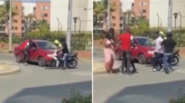 Homem simula assalto à mão armada para pedir a namorada em casamento - Reprodução/Instagram