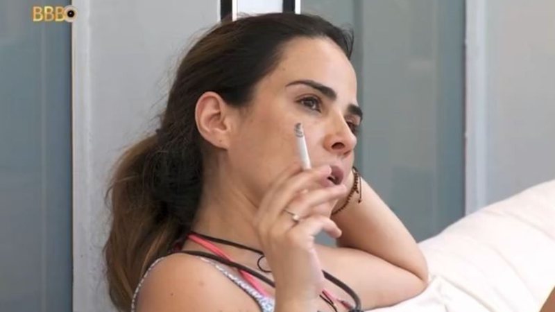 Além da dependência em cigarro, Wanessa Camargo já admitiu outro vício: "Difícil" - Reprodução/Globo