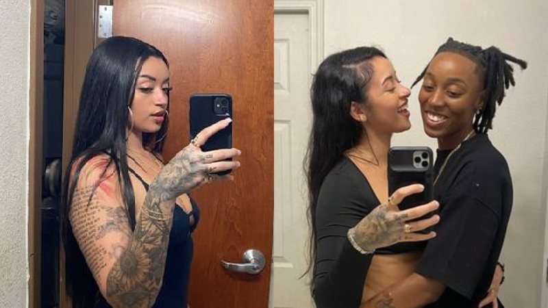 Filha de Carla Perez ganha mão boba da namorada em foto íntima: "Amor" - Reprodução/Instagram