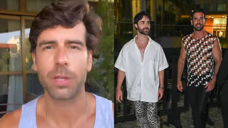 Marcos Pitombo quebra silêncio sobre suposto affair com estilista: "Respeito" - Marcelo Sá Barretto e Fabrício Pioyani/Agnews