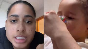 MC Loma defende filha, Melanie, após a pequena provar leite materno de Mirella Santos e rebate críticas das redes sociais: "Insuportáveis" - Reprodução/Instagram