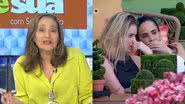 Sonia Abrão falou sobre o possível fim da amizade de Yasmin e Wanessa no BBB 24 - Reprodução/RedeTV!/Globo