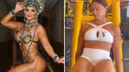 Pegou pesado! Descubra o segredo que fez Viviane Araújo voltar com pernões no Carnaval - Reprodução/Instagram