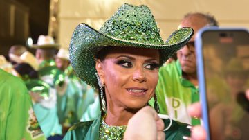 Viviane Araujo foi rainha de bateria da Mancha Verde - Foto: Divulgação/AgNews